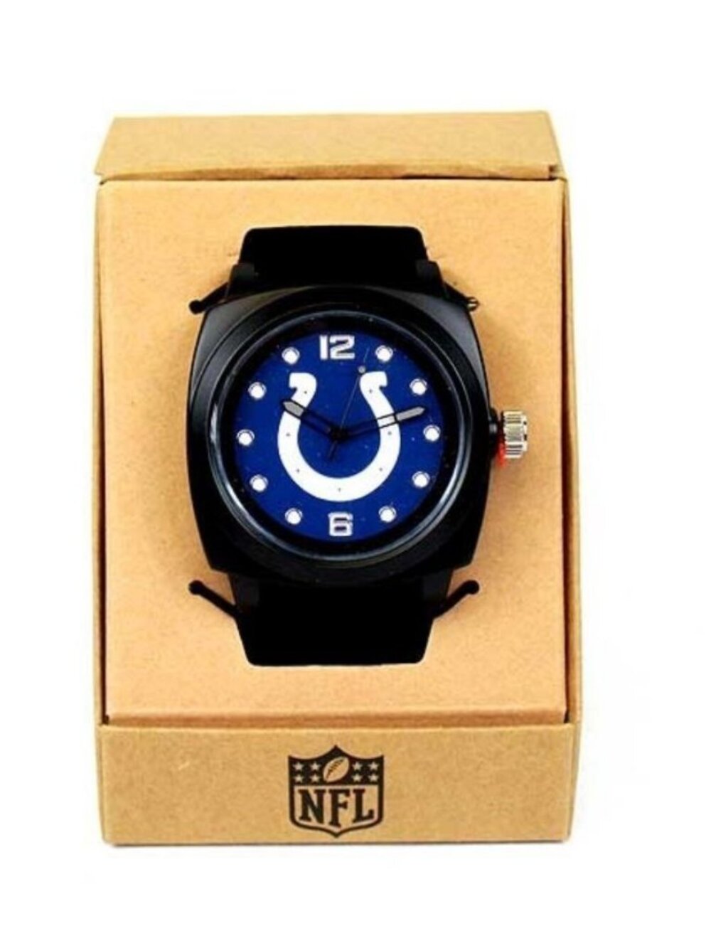 Indianapolis Colts Watch Sports Prompt Sparo Large Face Silicone NFL Official